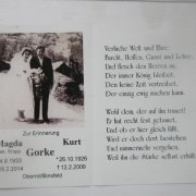 Gorke Kurt & Magda, geb. Kropp